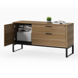 BDI Linea 6220 Multifunction Cabinet (Natural Walnut)