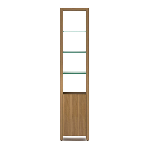 BDI Linea 5801 Single-Wide Cabinet (Natural Walnut)