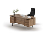 BDI LINQ Office 6821 Home Office Executive Desk (Natural Walnut)