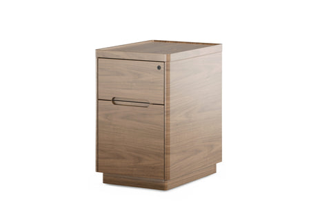 BDI Luma Office 6727 File Pedestal (Natural Walnut)