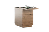 BDI Luma Office 6727 File Pedestal (Natural Walnut)