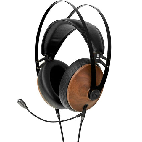 Meze Audio 99 Classics Walnut Black Headset with Boom Mic