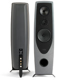 Rega AYA Floorstanding Loudspeakers - Steel and Dark Grey (Pair)