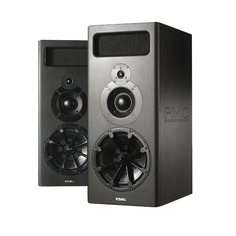 PMC Audio MB2S-P 3-Way Bookshelf Monitor Speaker - Pair (Black)