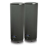 SVS PC-4000 13.5 Inch 1200W Cylinder Subwoofers - Pair (Piano Gloss Black)