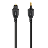 AudioQuest Pearl Optical-to-3.5mm Mini Toslink Fiber-Optic Cable