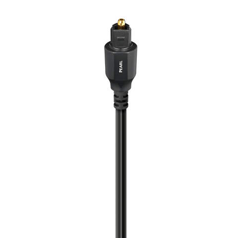AudioQuest Pearl Optical Toslink Fiber-Optic Cable (1x Male Toslink > 1x Male Toslink, Single)