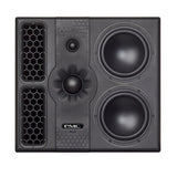 PMC Audio 6-2 Active 3-Way Monitor Bookshelf Speaker- Pair (Black)