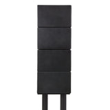 PMC Audio 8-2-XBD Configuration Twin Cabinet 3-Way Active Bookshelf Monitor Speakers - Pair (Black)