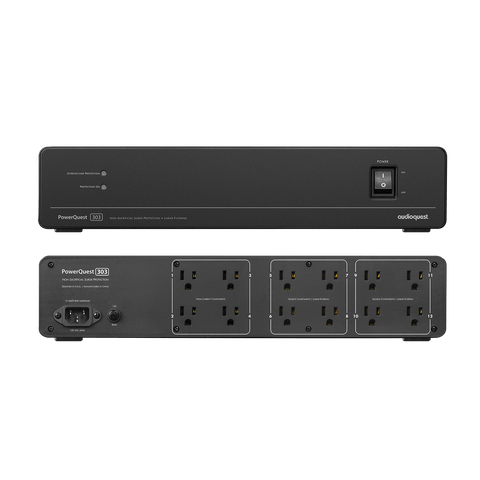 AudioQuest PowerQuest 303 12-Outlet Power Conditioner & Surge Protection