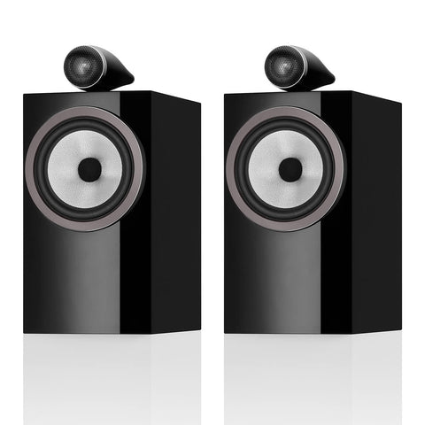 Bowers & Wilkins 705 S3 2-Way Bookshelf Speakers - Pair (Gloss Black)