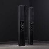 Leon Pr33 Profile Series Stereo Pair for TV or Stereo Applications Sidemount Speakers (Pair)