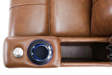 RowOne Prestige Home Theater Seating (Brown)