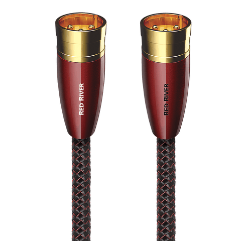 AudioQuest Red River XLR-to-XLR Analog Audio Interconnect Cable
