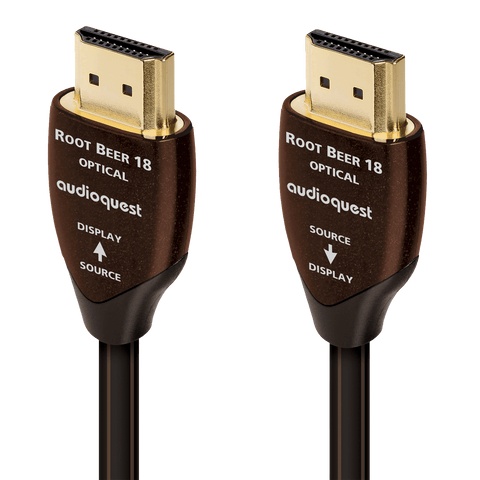 AudioQuest Root Beer 18 Long-Length High Speed 18Gbps Active HDMI 2.0b Cable