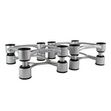 IsoAcoustics Aperta 200 Speaker Isolation Stand - Pair (Silver)