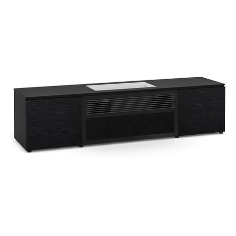 Salamander Designs Chicago 245S Cabinet for integrated LG UST Projector - Black Oak, Black Top