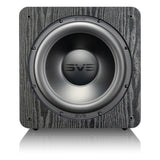 SVS SB-2000 Pro 12 Inch Sealed Subwoofer with DSP Control and SoundPath Wireless Audio Adapter (Black Ash)