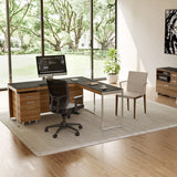BDI Sequel 20 6112 Return Desk (Walnut/Nickel)