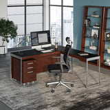 BDI Sequel 20 6101 Desk (Chocolate/Nickel)