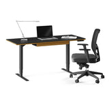 BDI Sequel 20 6151 Standing Desk (Walnut/Nickel)