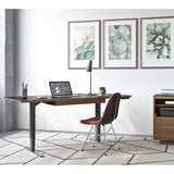 BDI Sequel 20 6151 Standing Desk (Walnut/Nickel)