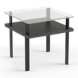BDI Terrace 1156 End Table (Charcoal Stained Ash)