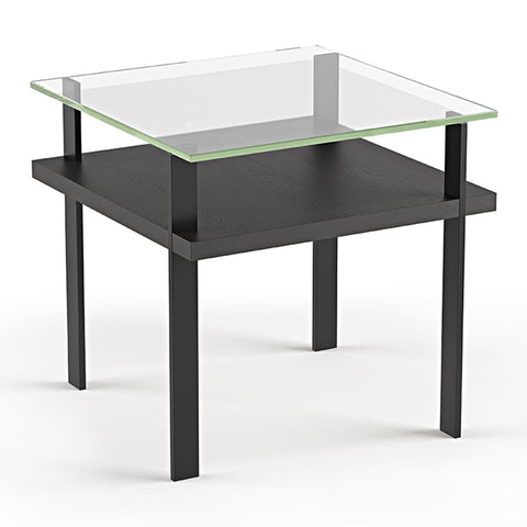 BDI Terrace 1156 End Table (Charcoal Stained Ash)