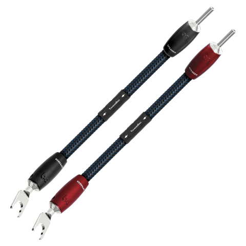 AudioQuest ThunderBird BiWire Jumpers with 500 Series Connectors (Set of 4)
