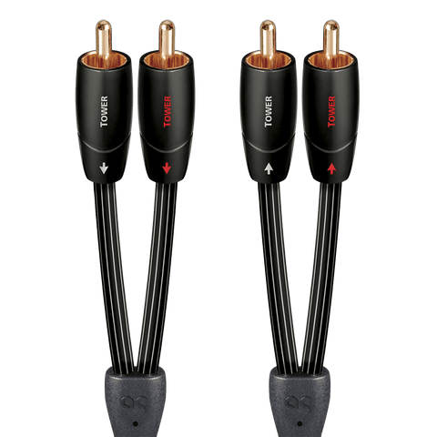 AudioQuest Tower RCA-to-RCA Analog Audio Interconnect Cable