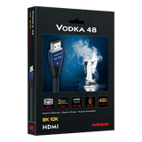 AudioQuest Vodka 48 2.1 HDMI Cable - 8K/10K Ultra HD, Gaming, High-Speed, 48Gbps, HDR, eARC