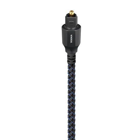 AudioQuest Vodka Optical Toslink Fiber-Optic Cable + Mini-Adaptor