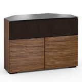 Salamander Designs Chameleon Collection Denver 329 Twin Speaker Integrated Corner Cabinet (Medium Walnut)