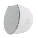 OC Acoustic Newport Plug-in Outlet Speaker with Bluetooth 5.1 and Built-in USB Type-A Charging Port (Gray/White)