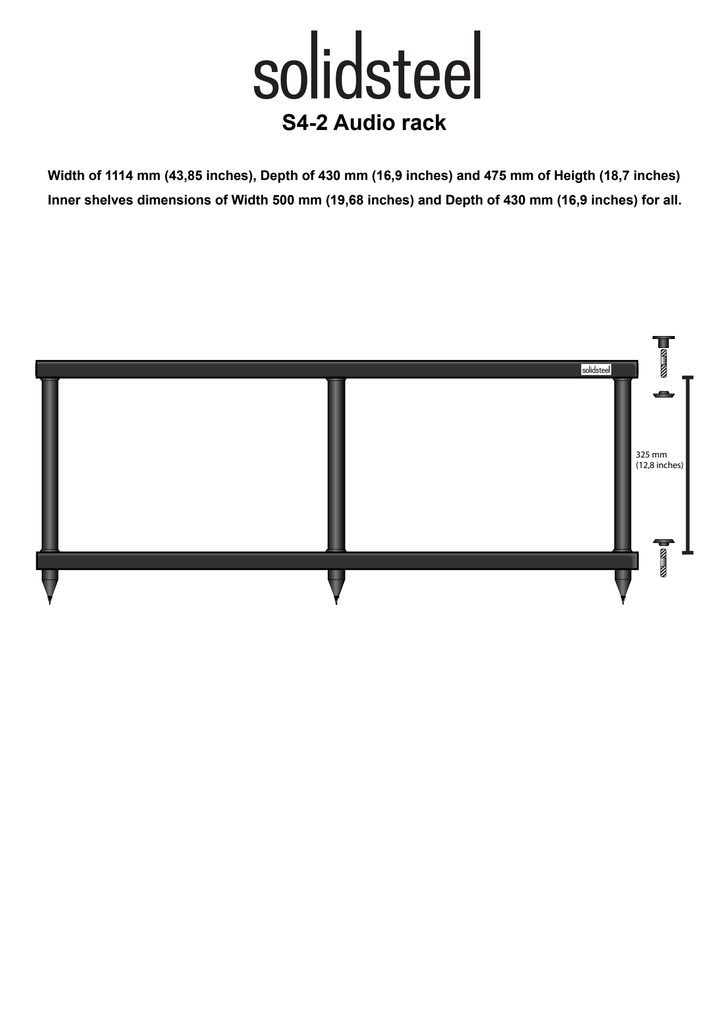 Solidsteel S4 Series Rack