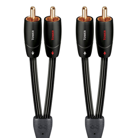 AudioQuest Tower RCA Male to RCA Male Cable (6.56 ft.)