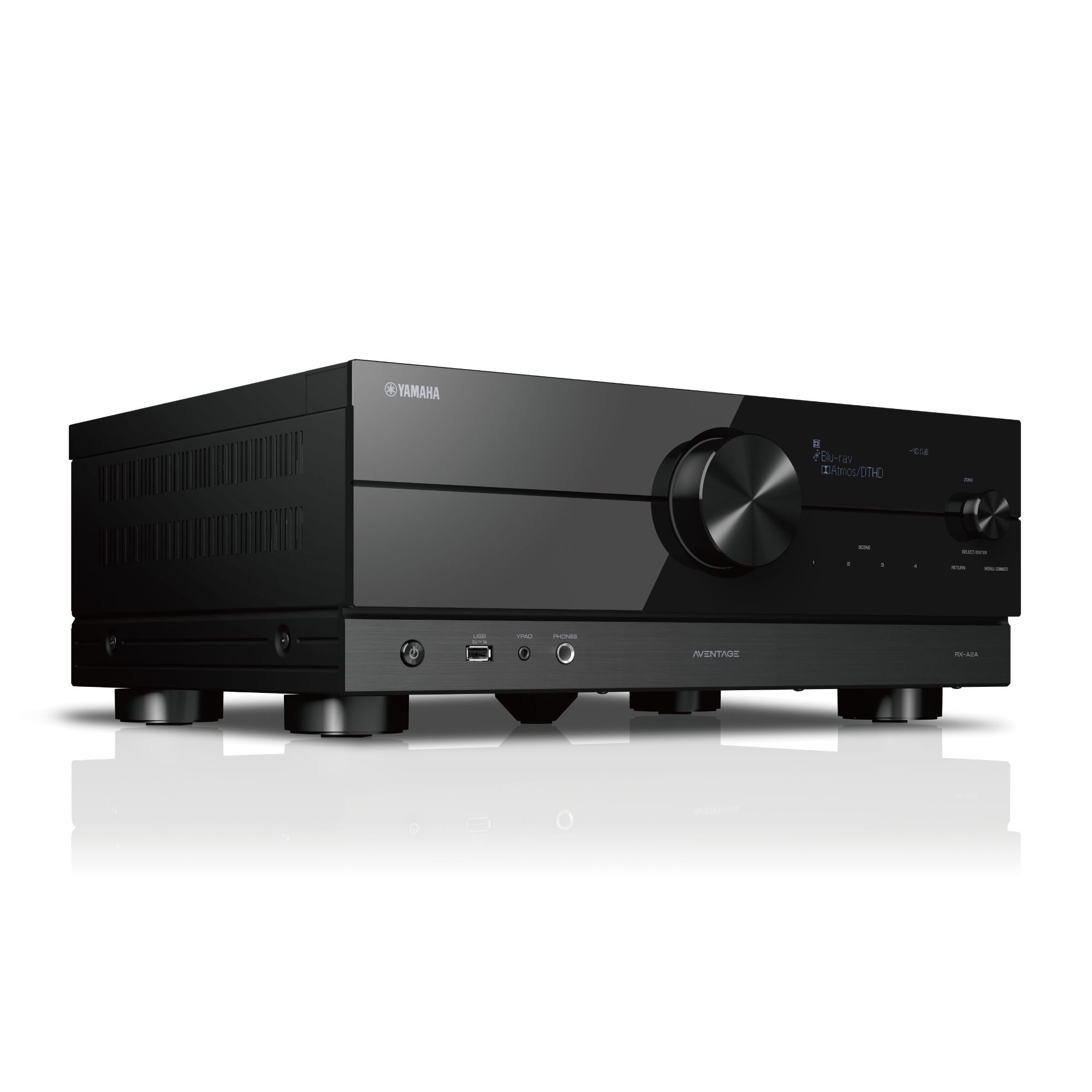 Yamaha RX-A2A AVENTAGE 7.2 Channel AV Receiver with 8K HDMI and MusicC