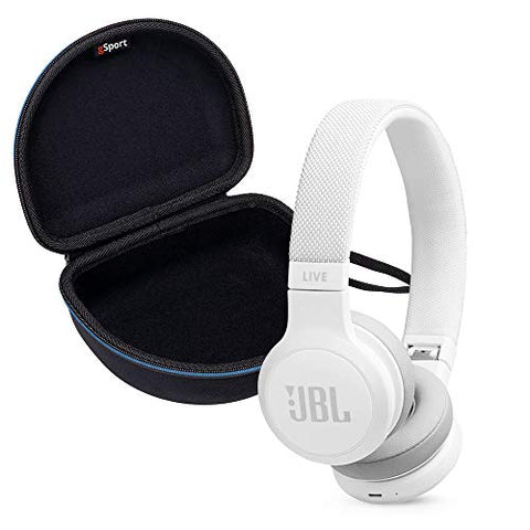 JBL LIVE 460NC Wireless On-Ear Headphones in Blue