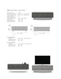BDI Align 7479 Large Modern TV Stand, Media Console & Credenza