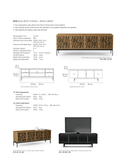 BDI Elements 8779 Storage Console & Media Cabinet