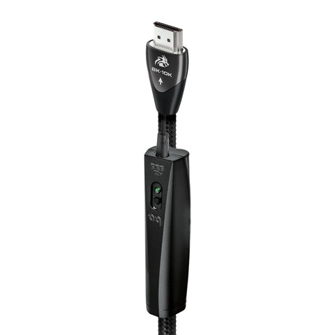 AudioQuest Dragon 48 HDMI Digital Audio/Video Cable with Ethernet, 48Gbps 8K-10K, 100% PSS Silver
