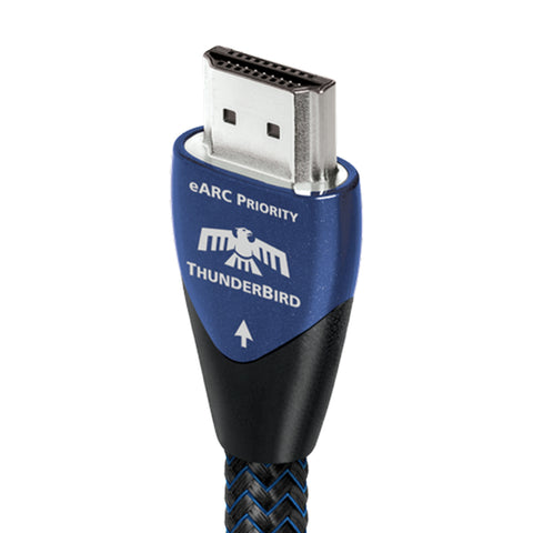 Audioquest ThunderBird 48 eARC Digital Audio/Video Cable with Ethernet, 48Gbps 8K-10K