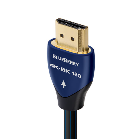 Audioquest BlueBerry HDMI A/V Cable 18Gbps and eARC-Priority, 4K-8K