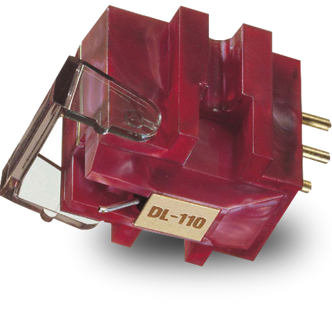 Denon DL-110 High Output Moving Coil Cartridge close-up