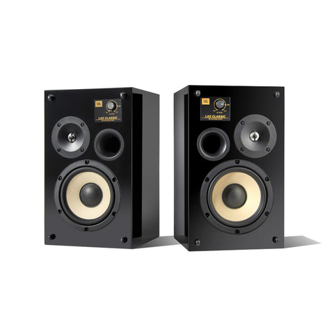 JBL L52 Classic 2-Way Bookshelf Loudspeaker Pair (Gloss Black)