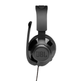 JBL Quantum 200 Wired Over Ear Gaming Headset With Flip-Up Mic