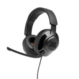 JBL Quantum 300 Hybrid Wired Over-Ear Gaming Headset With Flip-Up Mic