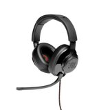JBL Quantum 300 Hybrid Wired Over Ear Gaming Headset With Flip-Up Mic
