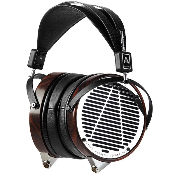 Audeze Lcd-4 Studio Headphones W  Ebony Wood Rings 