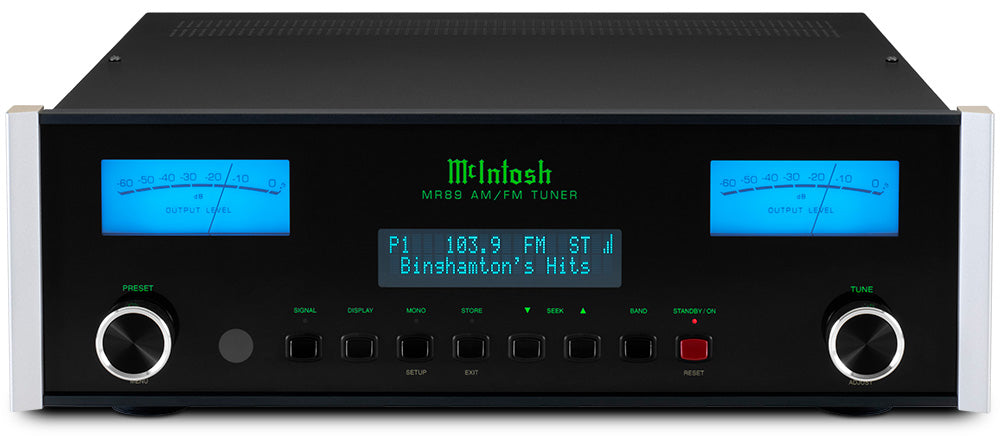 McIntosh MR89 AM/FM Tuner (Black)